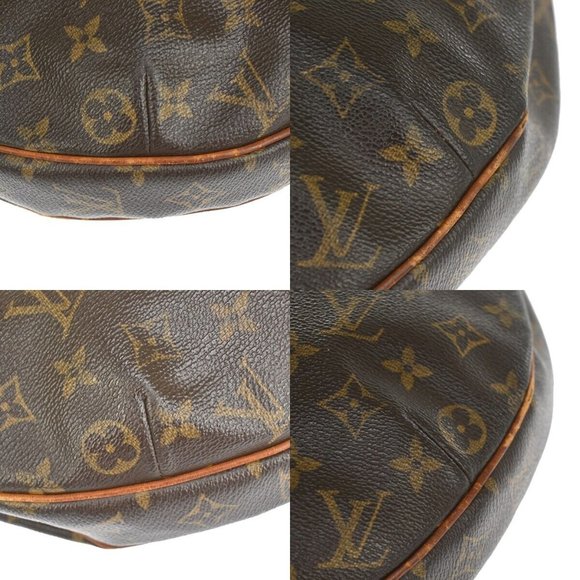 LOUIS VUITTON Croissant GM Shoulder Bag Monogram Leather Brown M51511 35YC109 - Picture 6 of 14